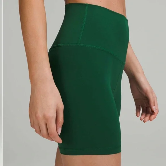 Lululemon Align High-Rise Short 6" Everglade Green Size 4 - Picture 3 of 7
